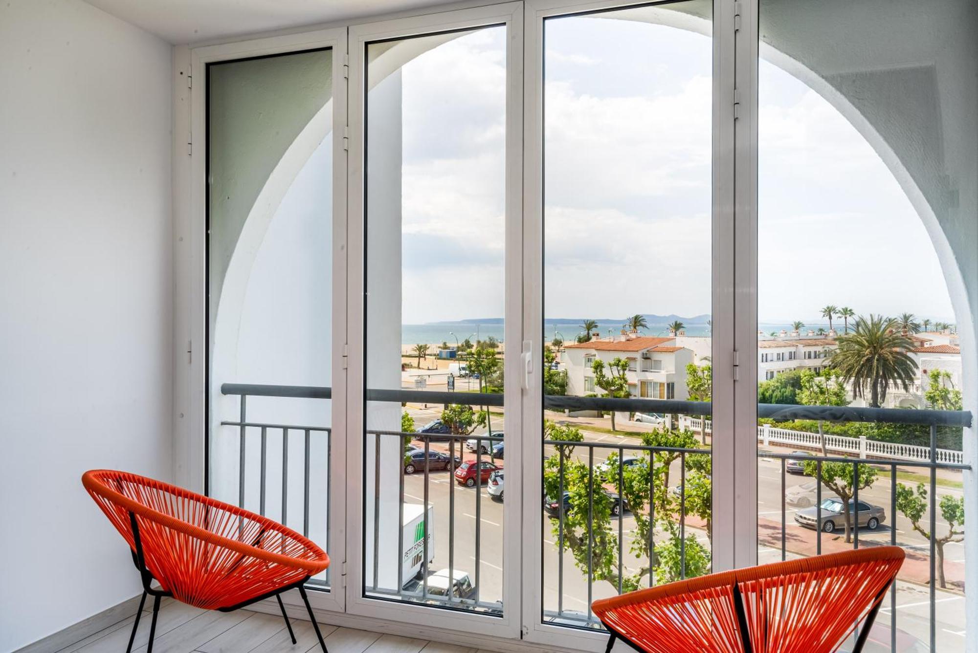 Apartamento Frente Al Canal Con Terraza Empuriabrava Esterno foto
