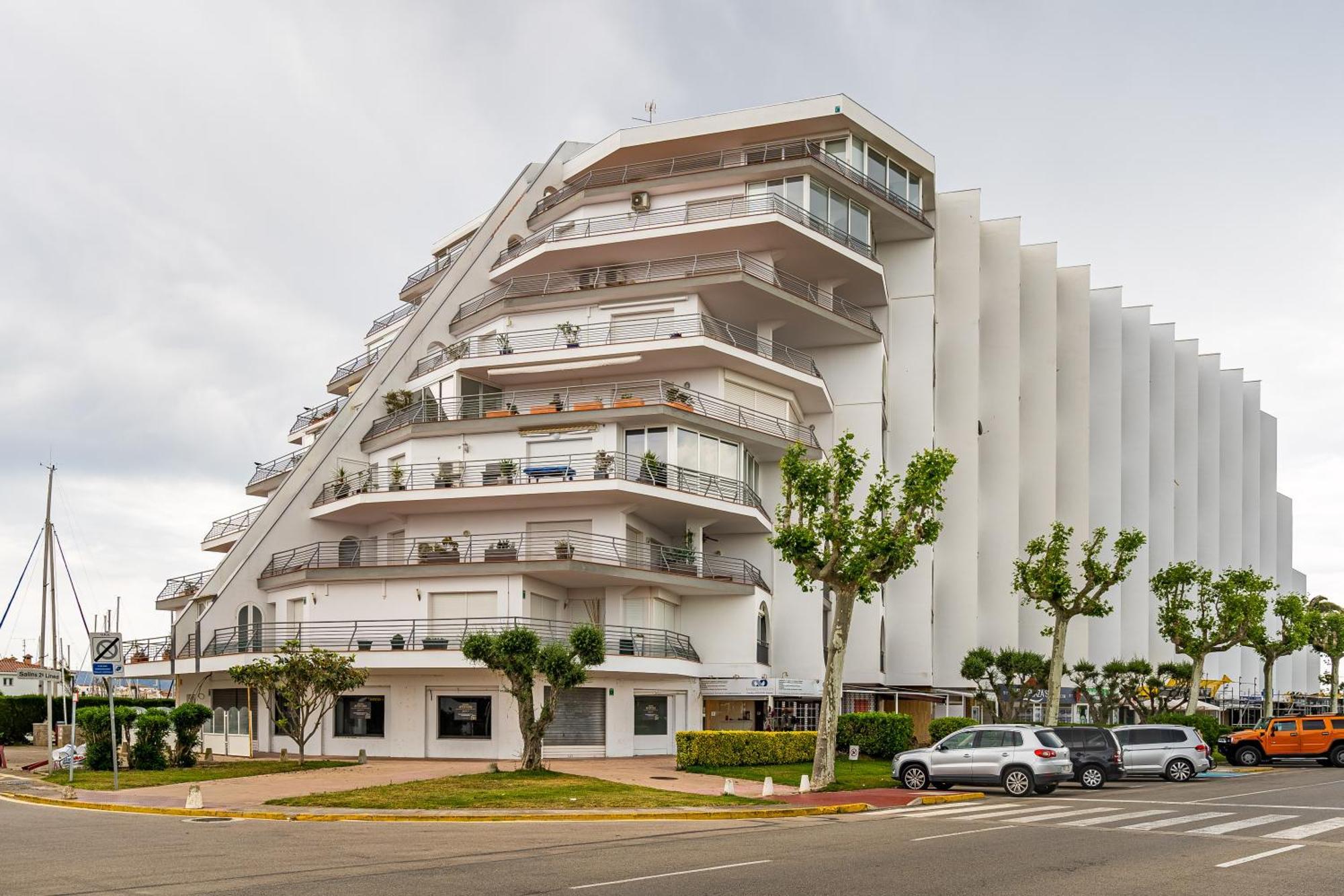 Apartamento Frente Al Canal Con Terraza Empuriabrava Esterno foto